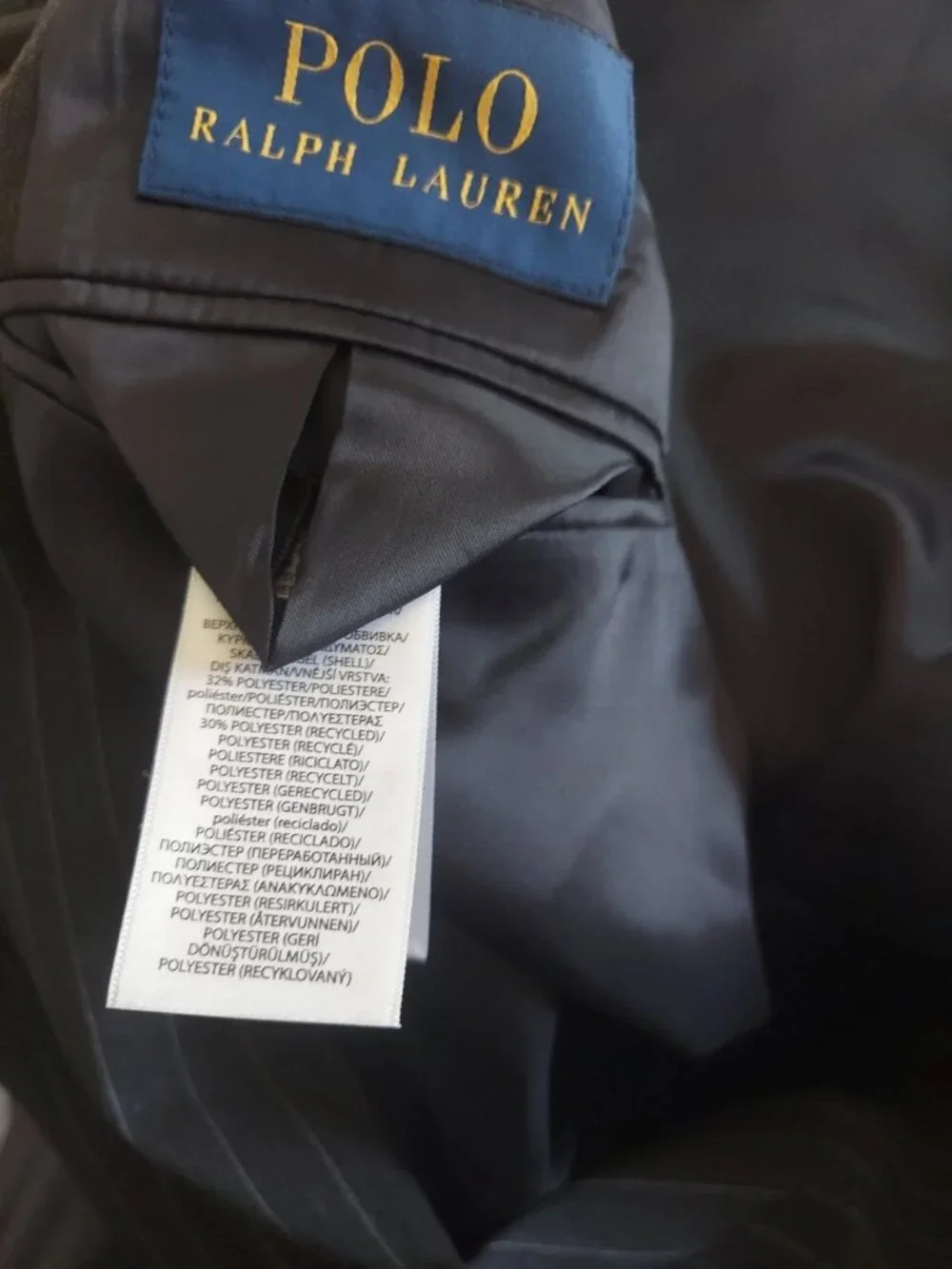 Polo Ralph Lauren pinstriped blazer